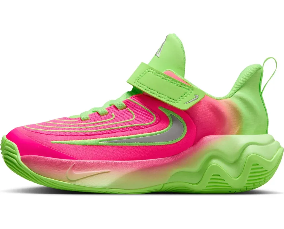 Nike Giannis Immortality 4 scarpe basket bimbo lime