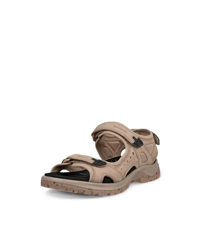 Ecco Yucatan sandalo uomo 42/43.5 EU nubuck regolabile