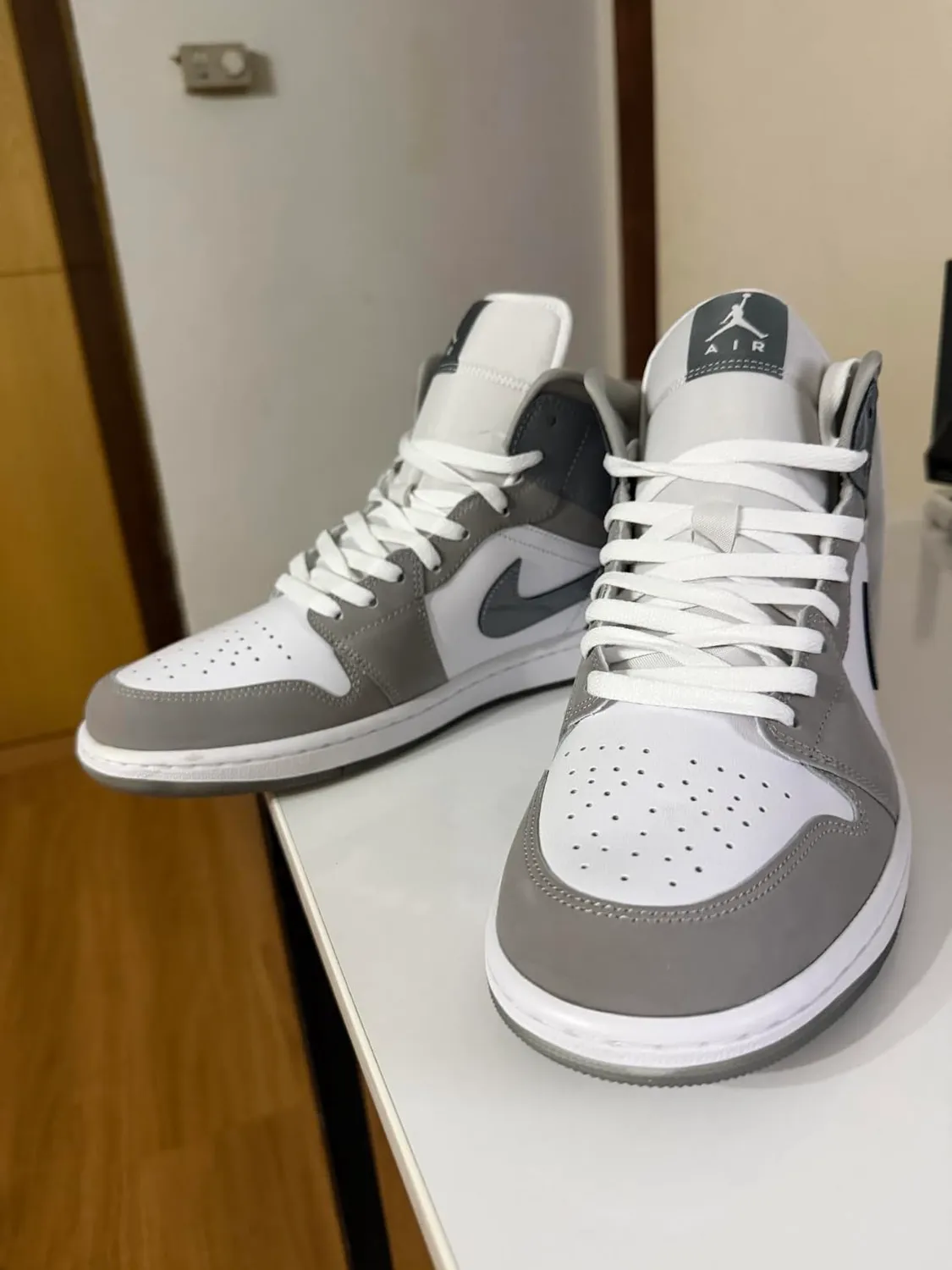 Jordan Air Jordan 1 sneakers uomo 44,5 EU pelle nera
