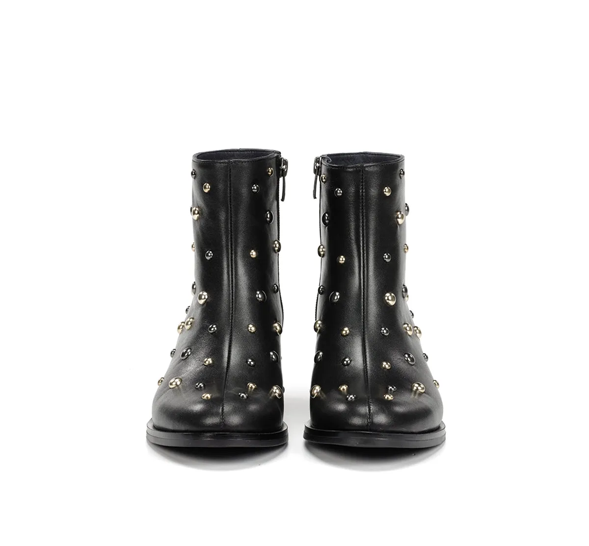 Dorking Kim D9608 Stivaletti Neri Donna Tacco