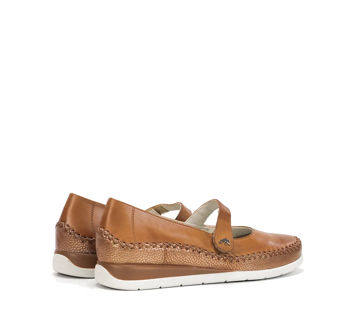 Fluchos Sella F2146 scarpe donna marrone zeppa