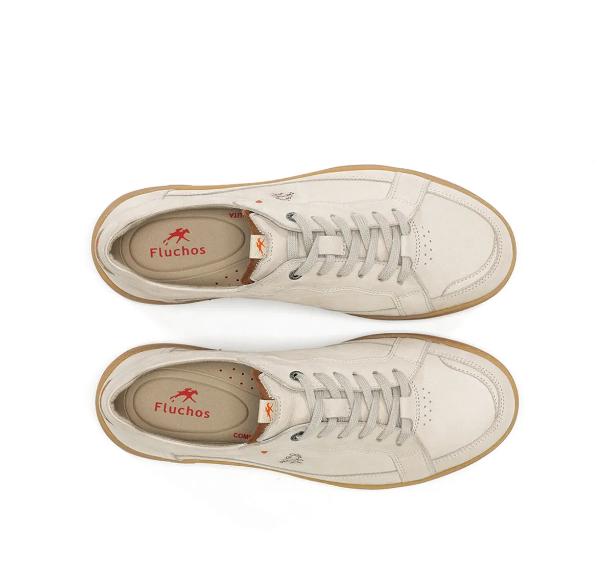 Fluchos Lenox F2220 Sneakers Uomo Bianche Comode