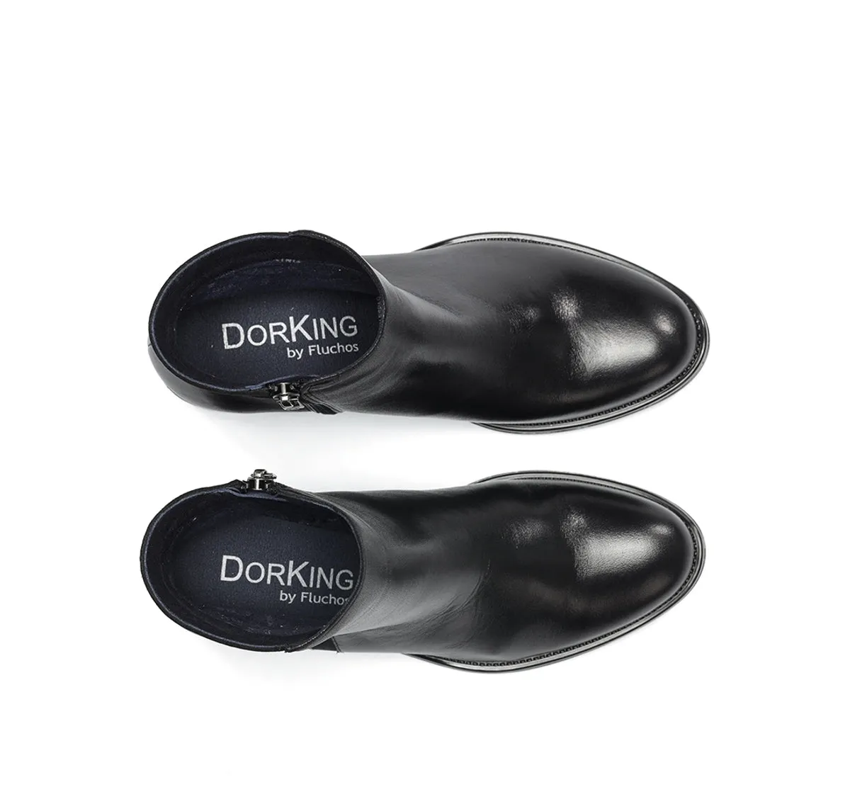 Dorking Chiara D9134 stivaletti donna neri punta