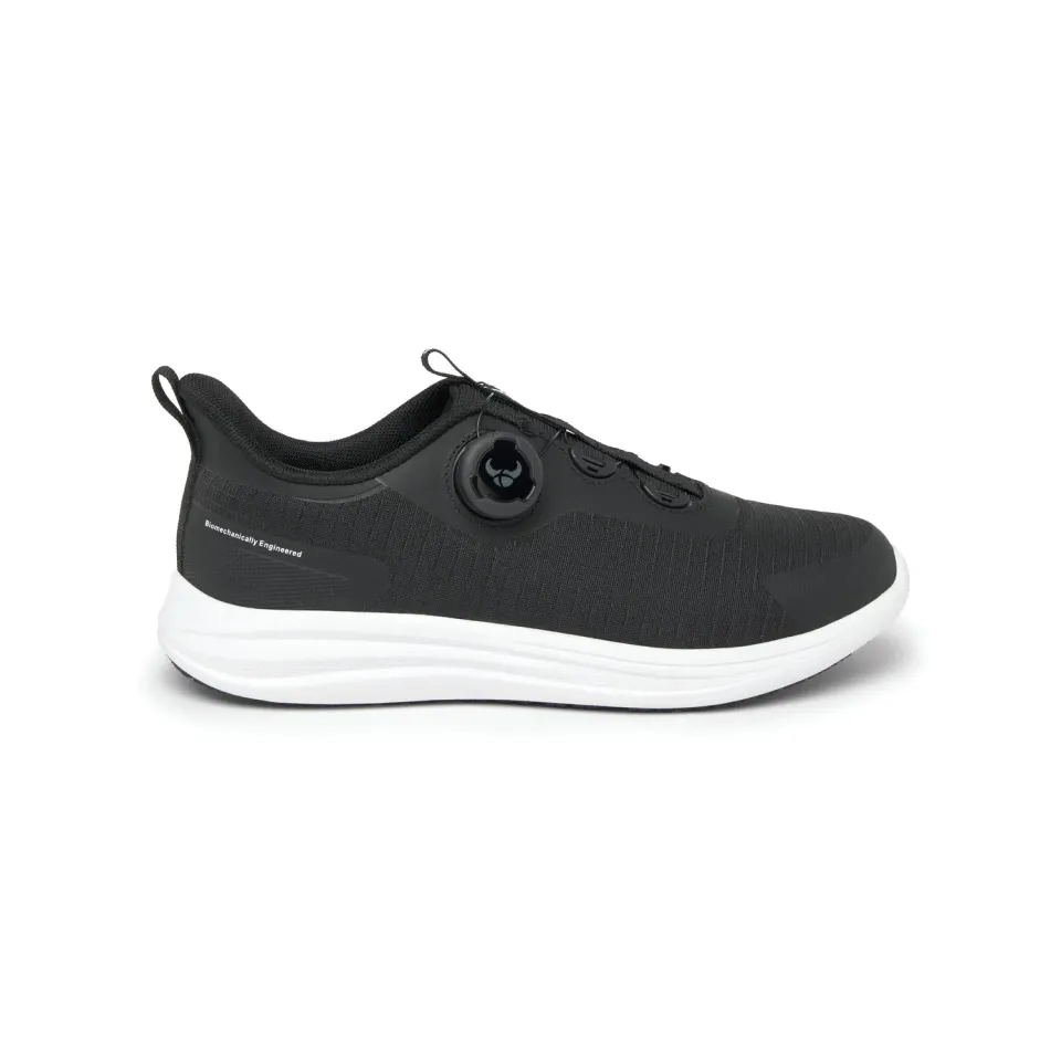 Suecos Hast Scarpe Nero Bianco Rotella