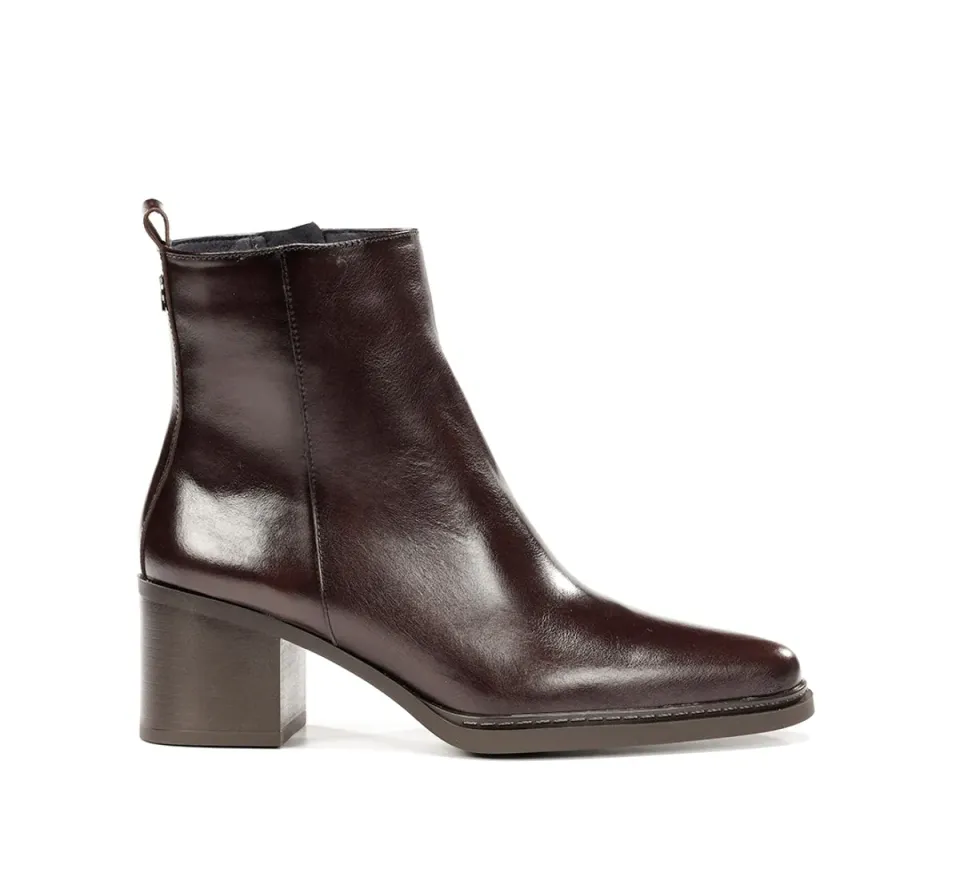 Dorking Tess D9822 stivaletti donna marroni tacco