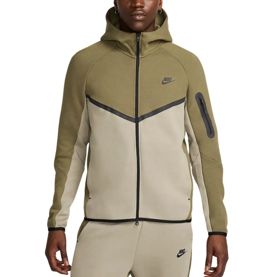 Nike Tech Windrunner felpa uomo XS pile con cappuccio