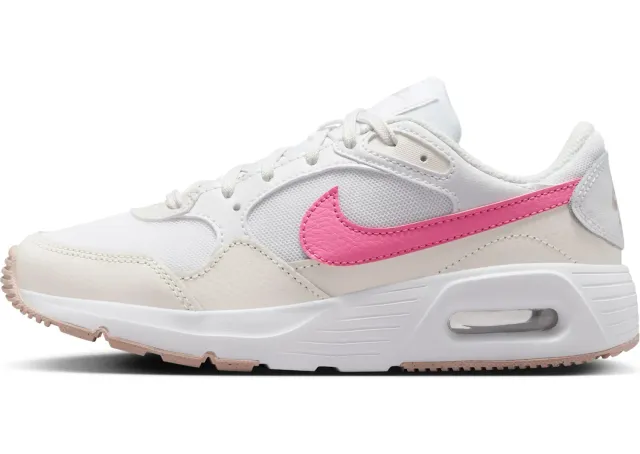 Nike Air Max SC sneakers ragazzo 38 EU bianco rosa