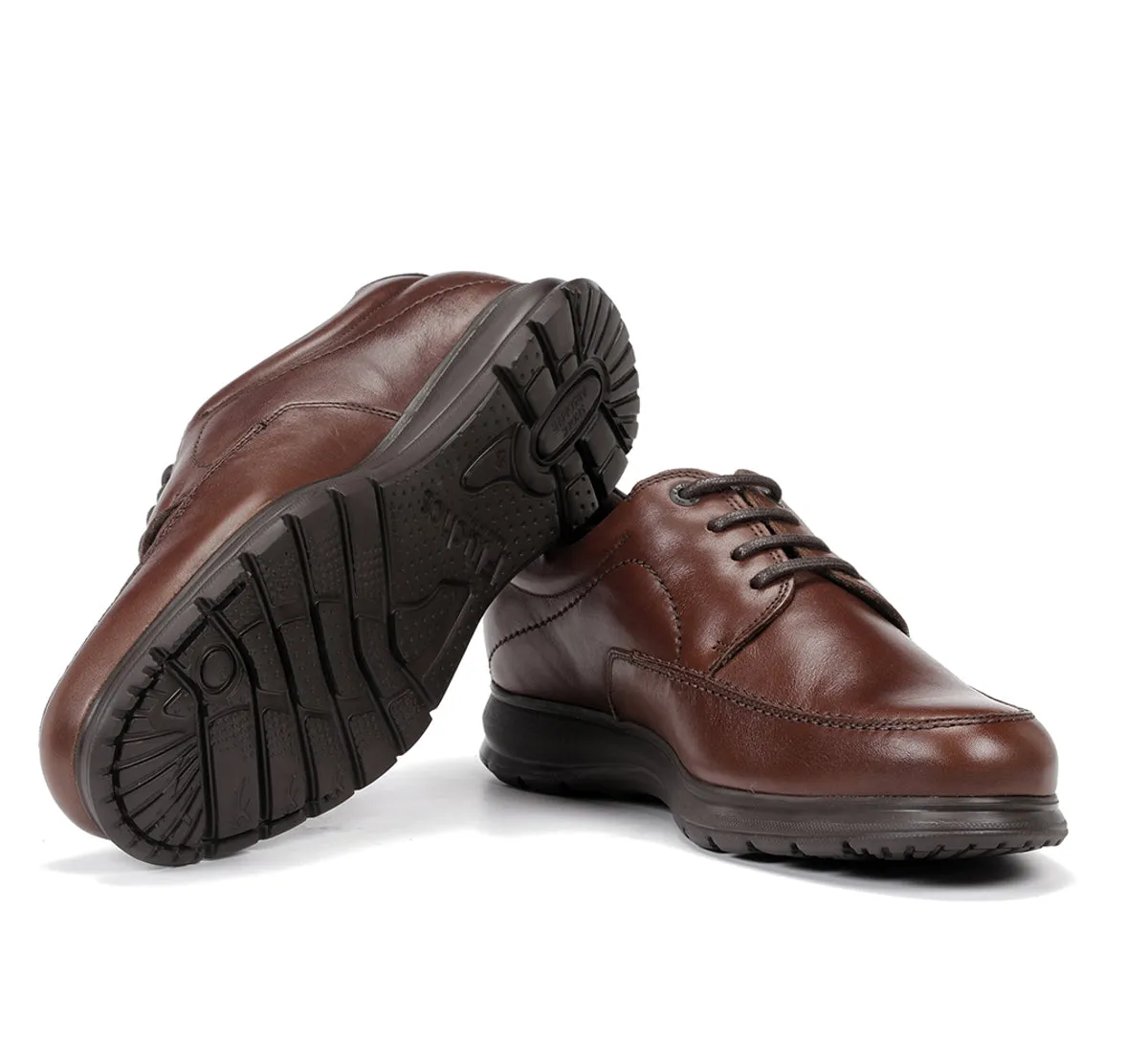 Fluchos Zeta F0602 scarpe uomo marrone classiche