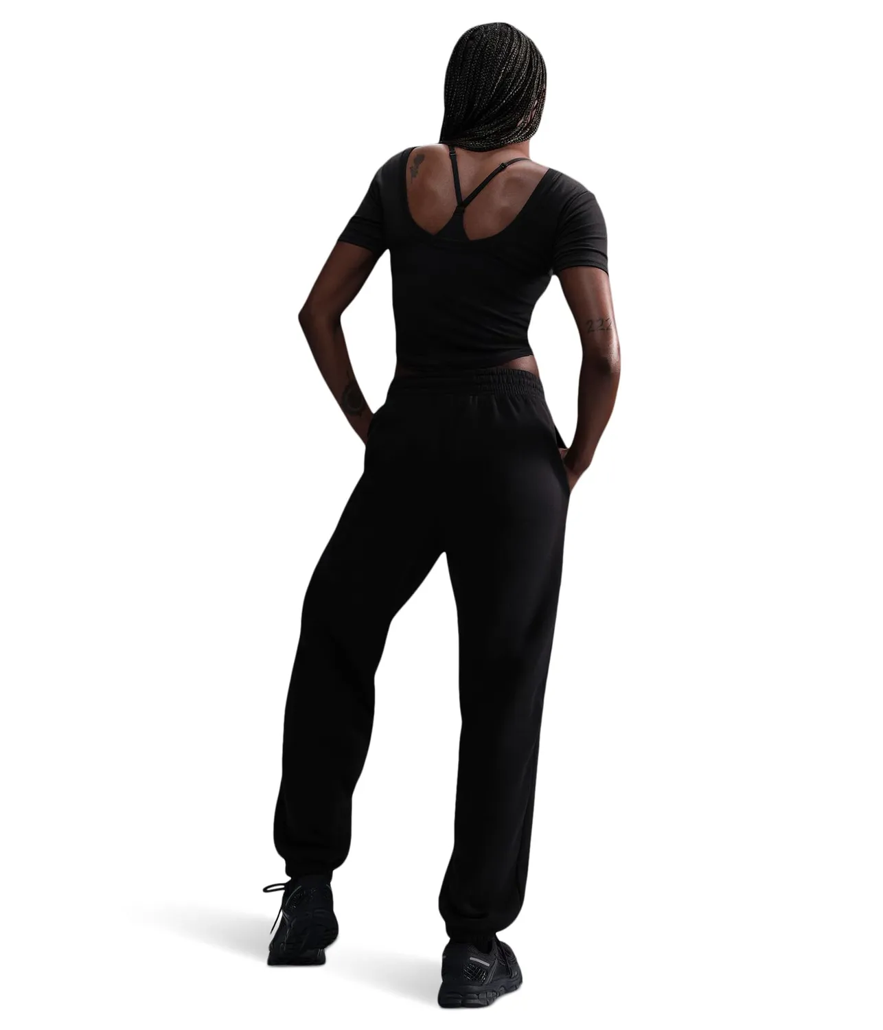 Nike NSW Phnx FLC HR OS Pant 2 pantaloni tuta oversize
