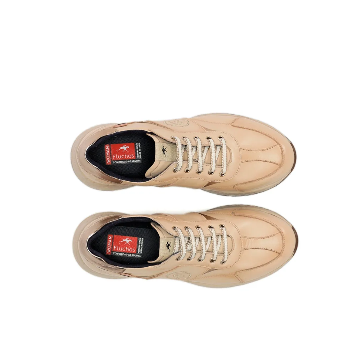 Fluchos Nexus F2309 sneakers bianche pelle donna