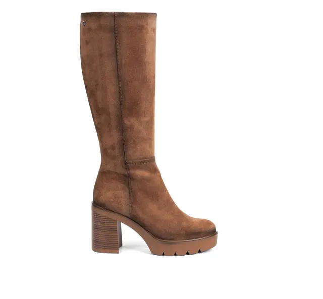 Fluchos Alert D9559 stivaletto donna marrone tacco