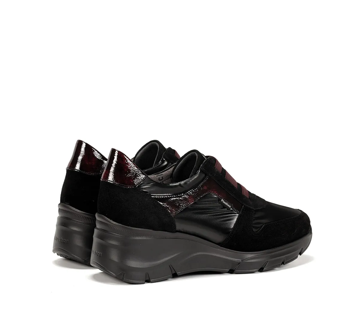 Fluchos Olas F1509 sneakers donna nere zeppa