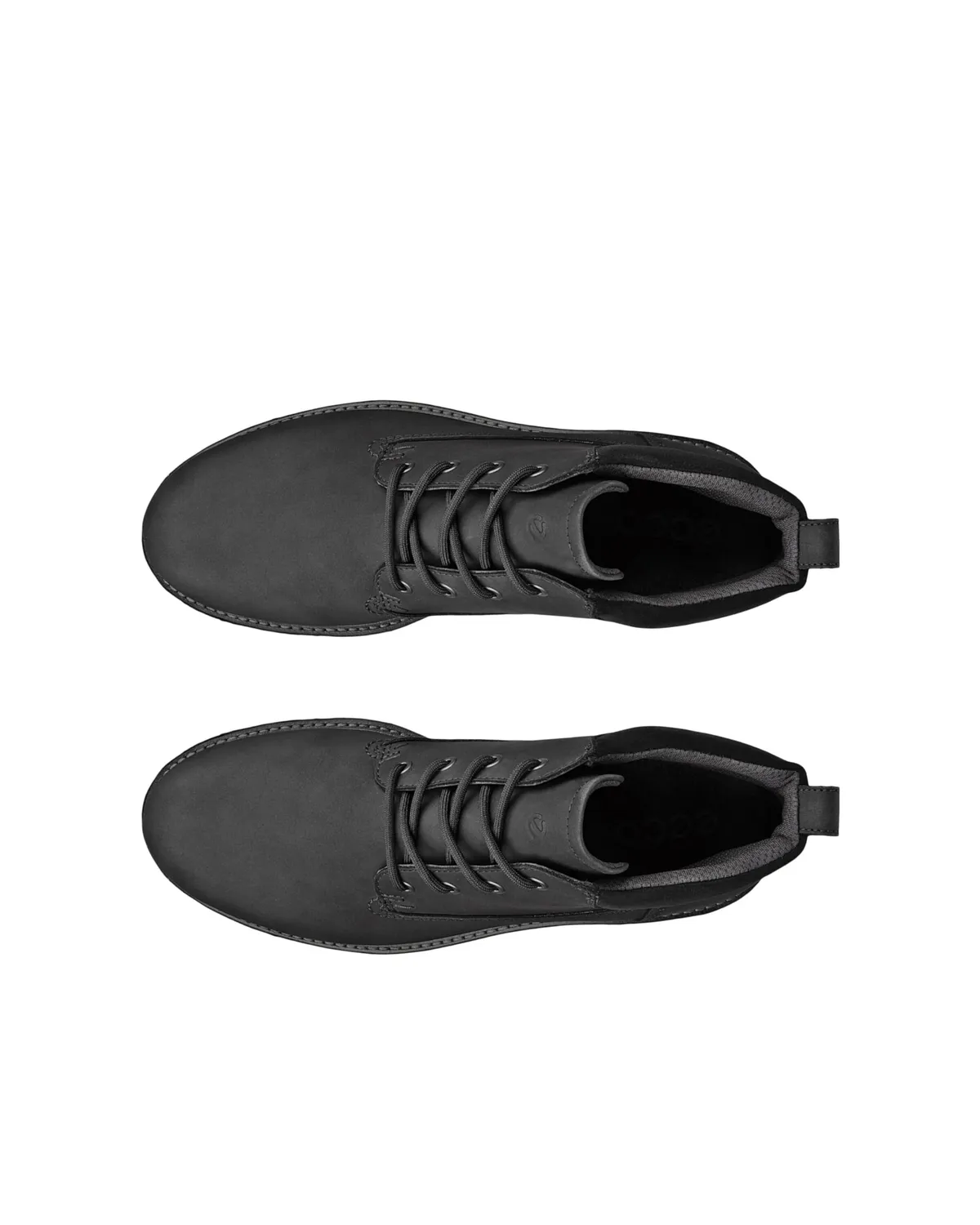 Ecco Charlestown chukka uomo nere impermeabili