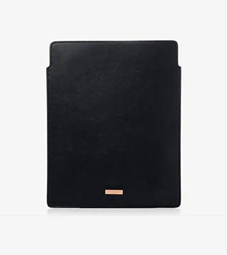 Alexander Smith Borchie custodia tablet iPad nera 19,5x25 pelle