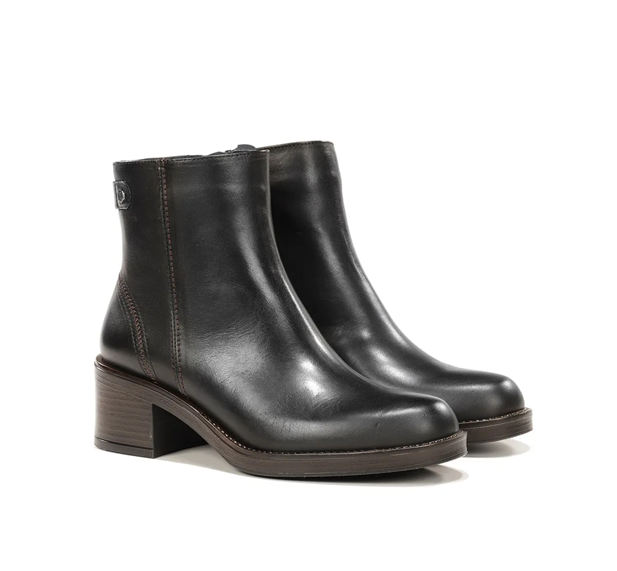 Dorking Linet D9802 stivaletti donna neri tacco