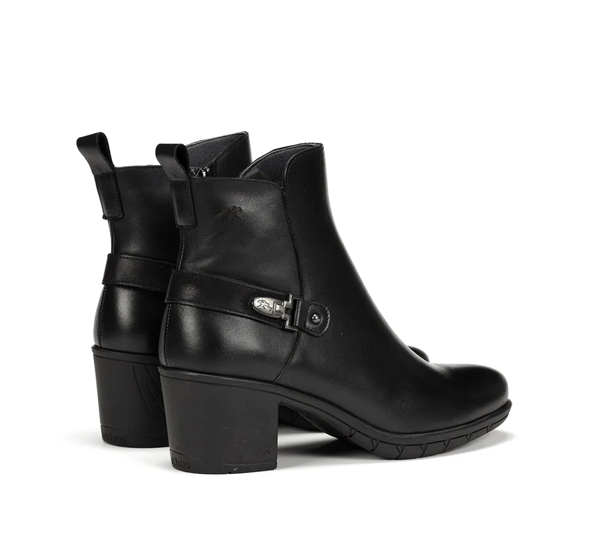 Fluchos Nydia F1798 stivaletti donna nero eleganti