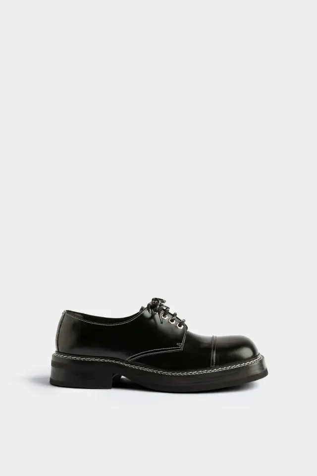 Eytys Savoy CT Black Leather scarpe nere