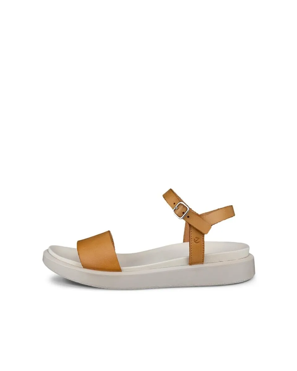 Ecco Flowt sandali donna neri eleganti tre fasce