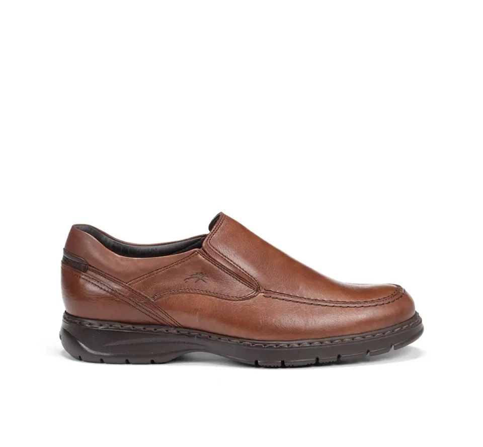Fluchos Crono 9144 slip on marrone uomo comfort