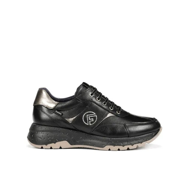 Fluchos Nexus F2309 sneakers donna nero pelle