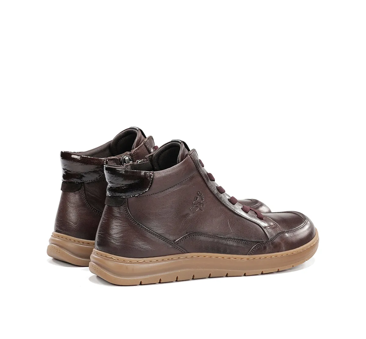 Fluchos Jungle F2553 stivaletti donna marroni leggeri