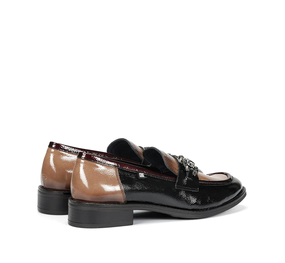 Fluchos Dorking Harvard D9118 mocassini donna neri