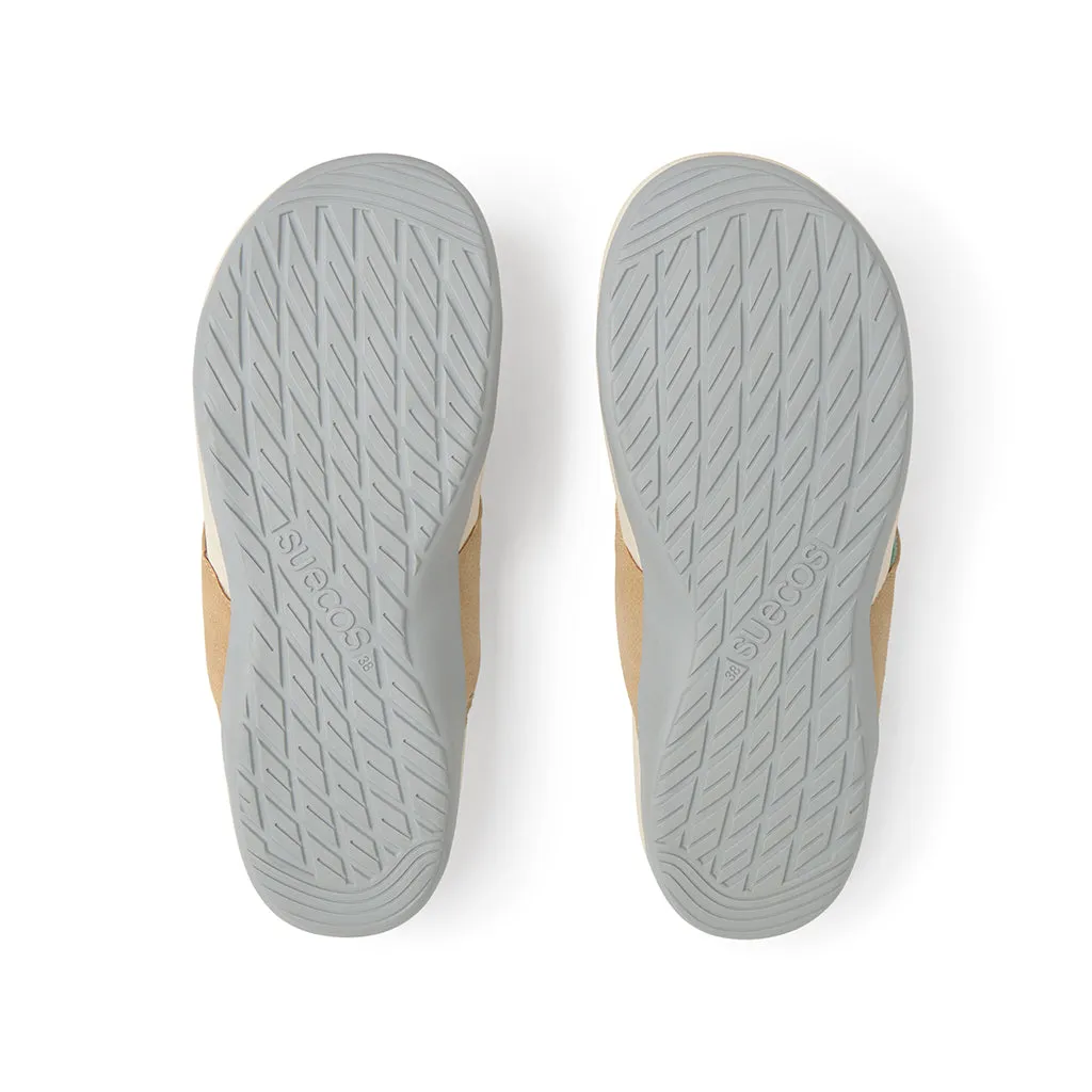 Suecos Havsand sandali donna color cuoio leggeri