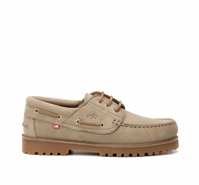 Fluchos Scott F0054 scarpa barca tortora
