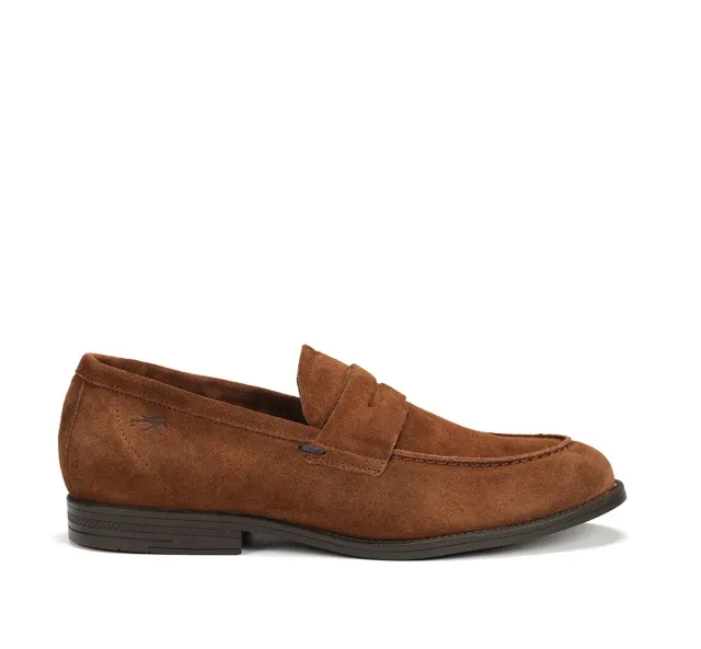 Fluchos Henri F1571 mocassino uomo marrone pelle