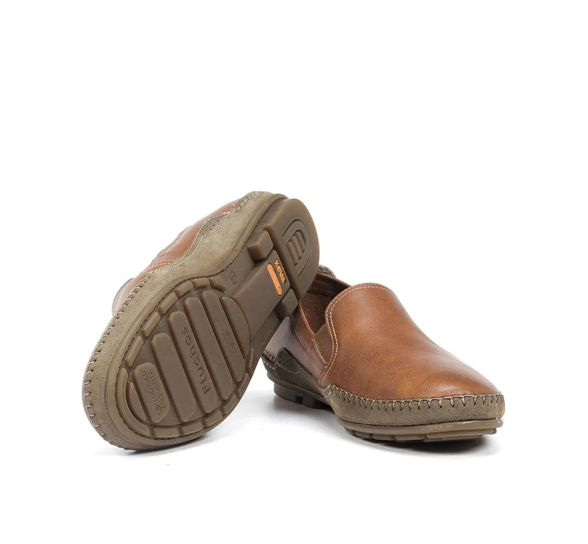 Fluchos Dorian F1174 mocassino marrone uomo flessibile