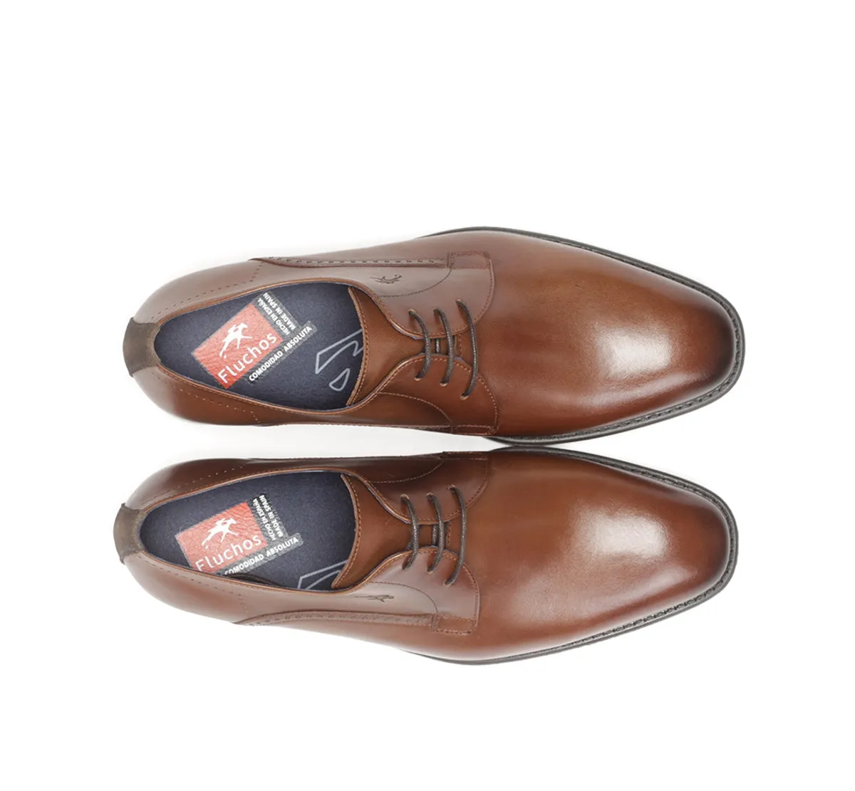 Fluchos Luke F1056 scarpe uomo marroni classiche