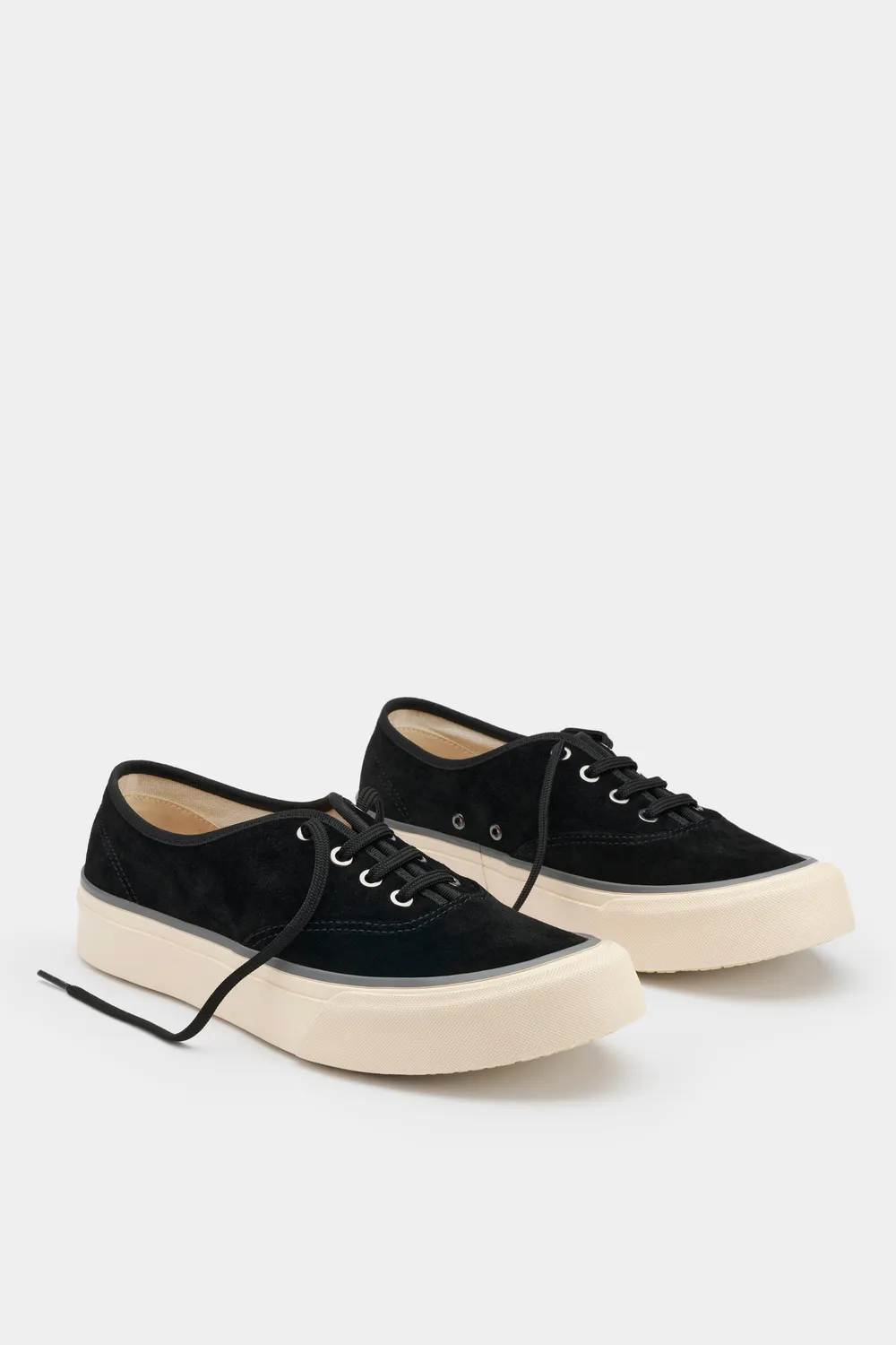Eytys Anthem sneakers suede nere antiscivolo