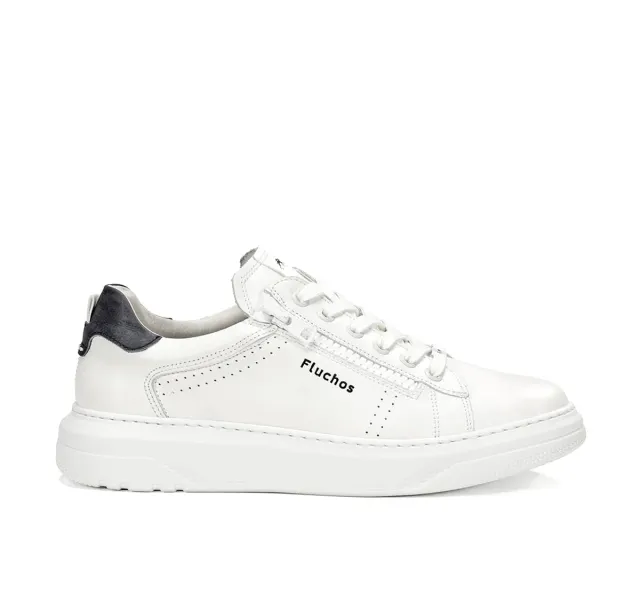 Fluchos Boston F1965 sneakers uomo bianche leggere
