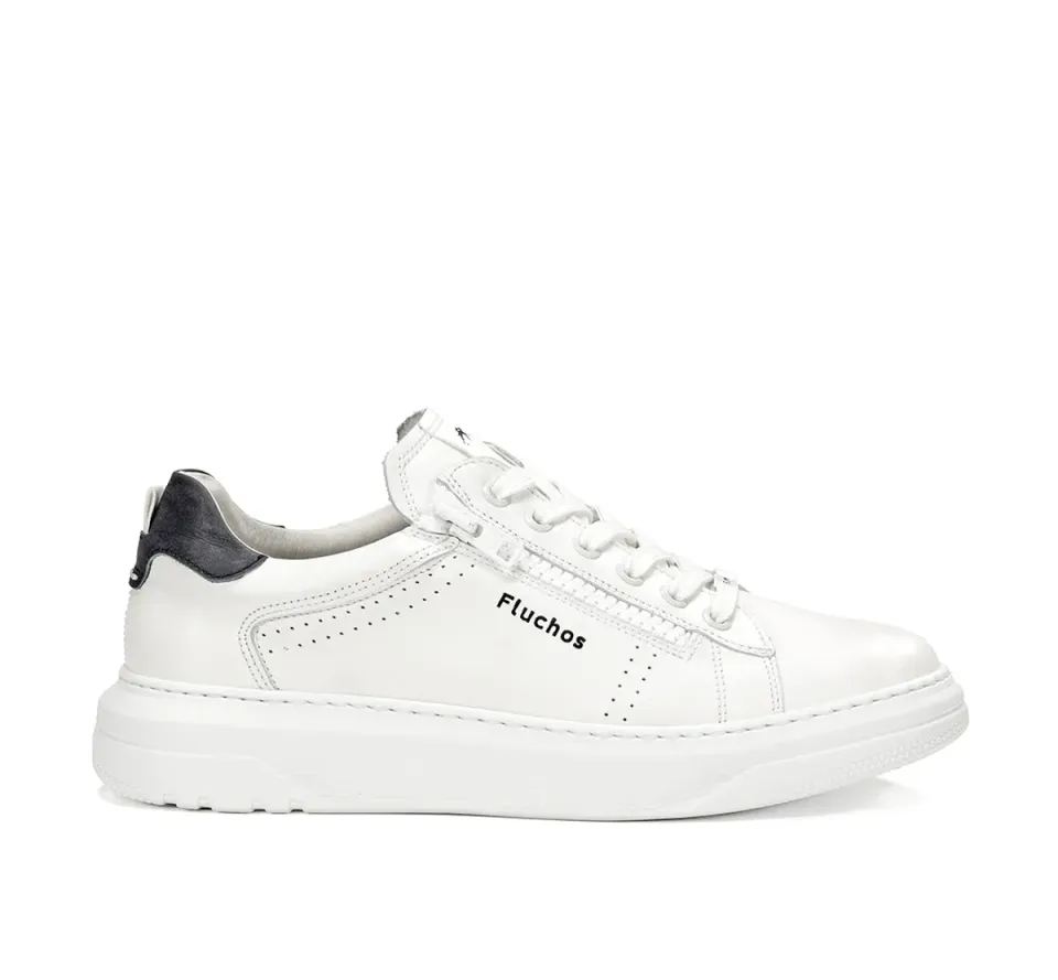 Fluchos Boston F1965 sneakers uomo bianche leggere