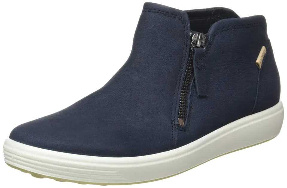Ecco Soft 7 Sneakers Donna Blu Cielo Notturno 35 EU Pelle