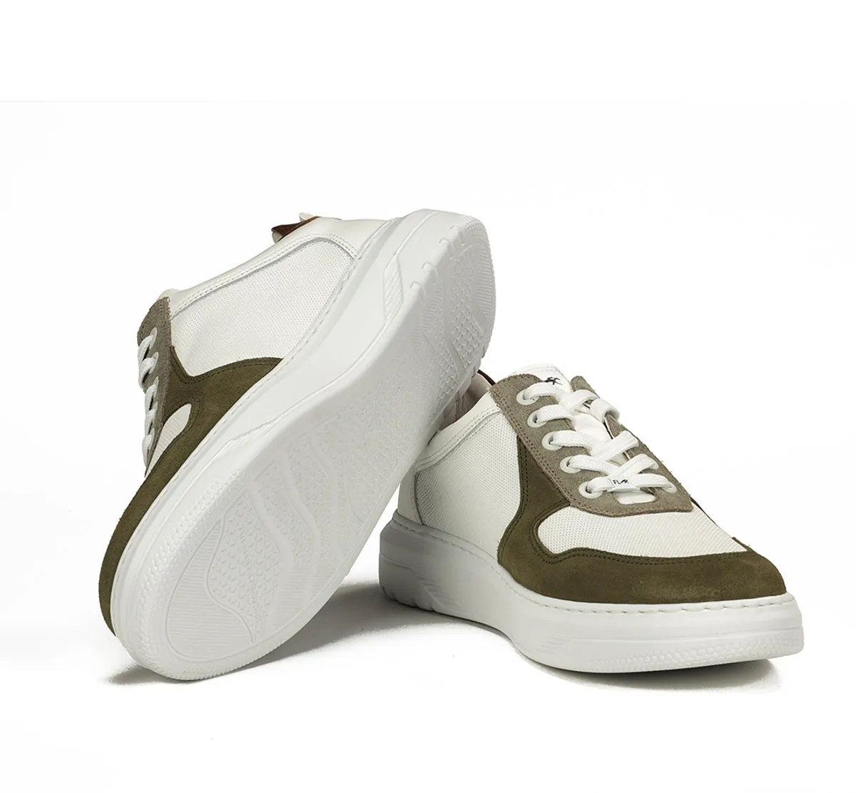 Fluchos Boston F1970 sneakers uomo verdi light