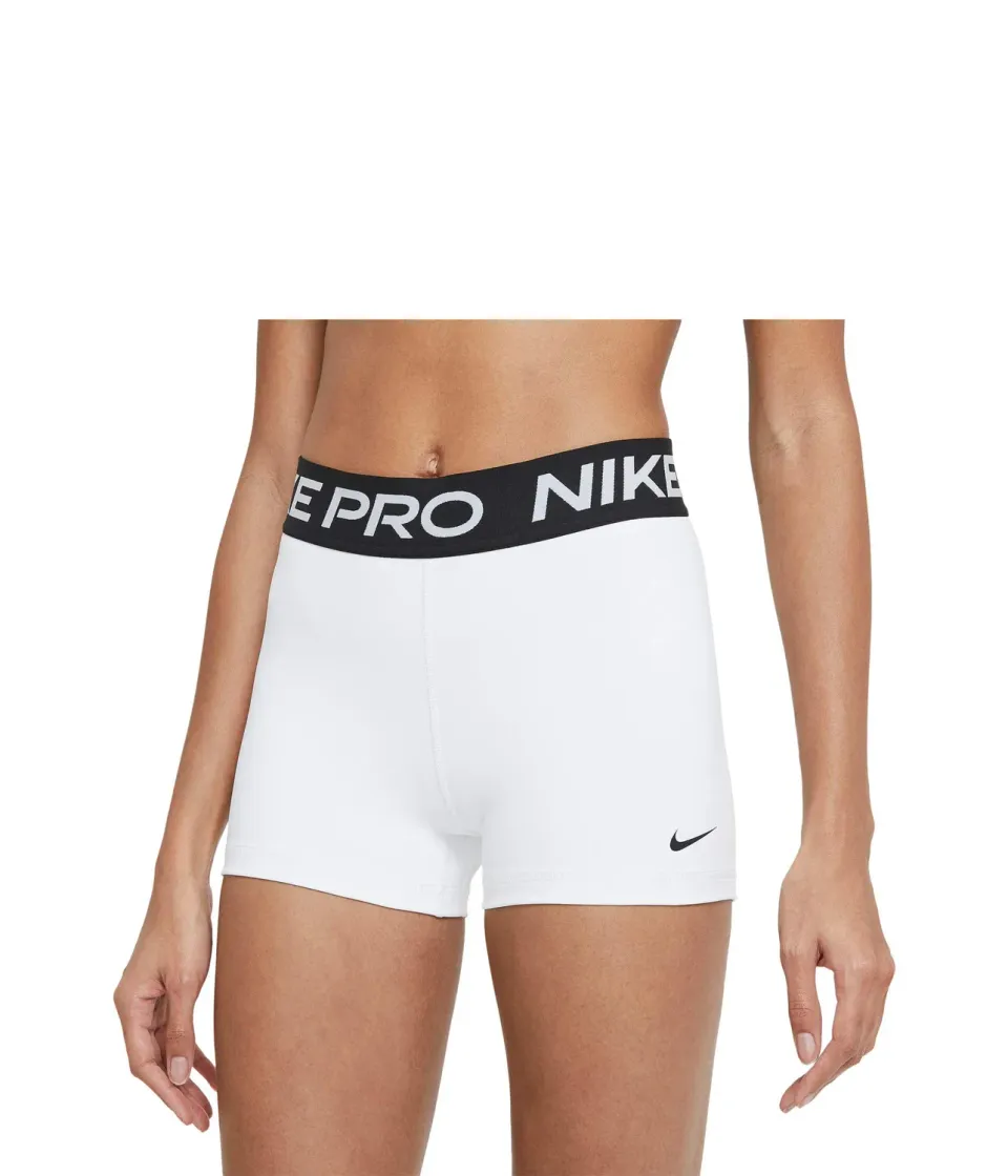 Nike Pro CZ9857-100 shorts donna XL bianco