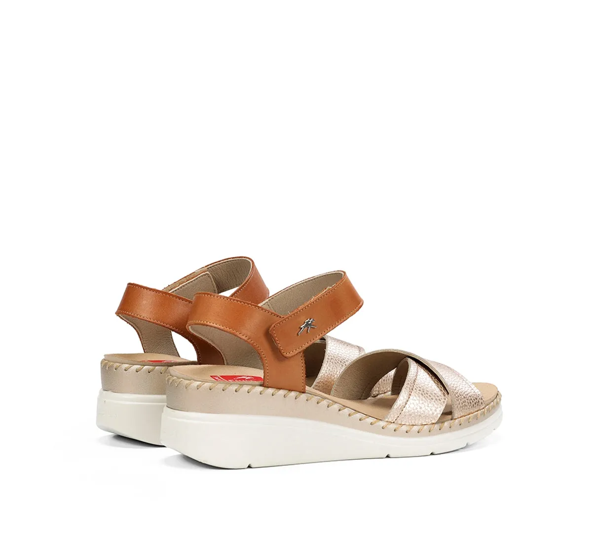 Fluchos Leza F2139 sandalo donna oro leggero