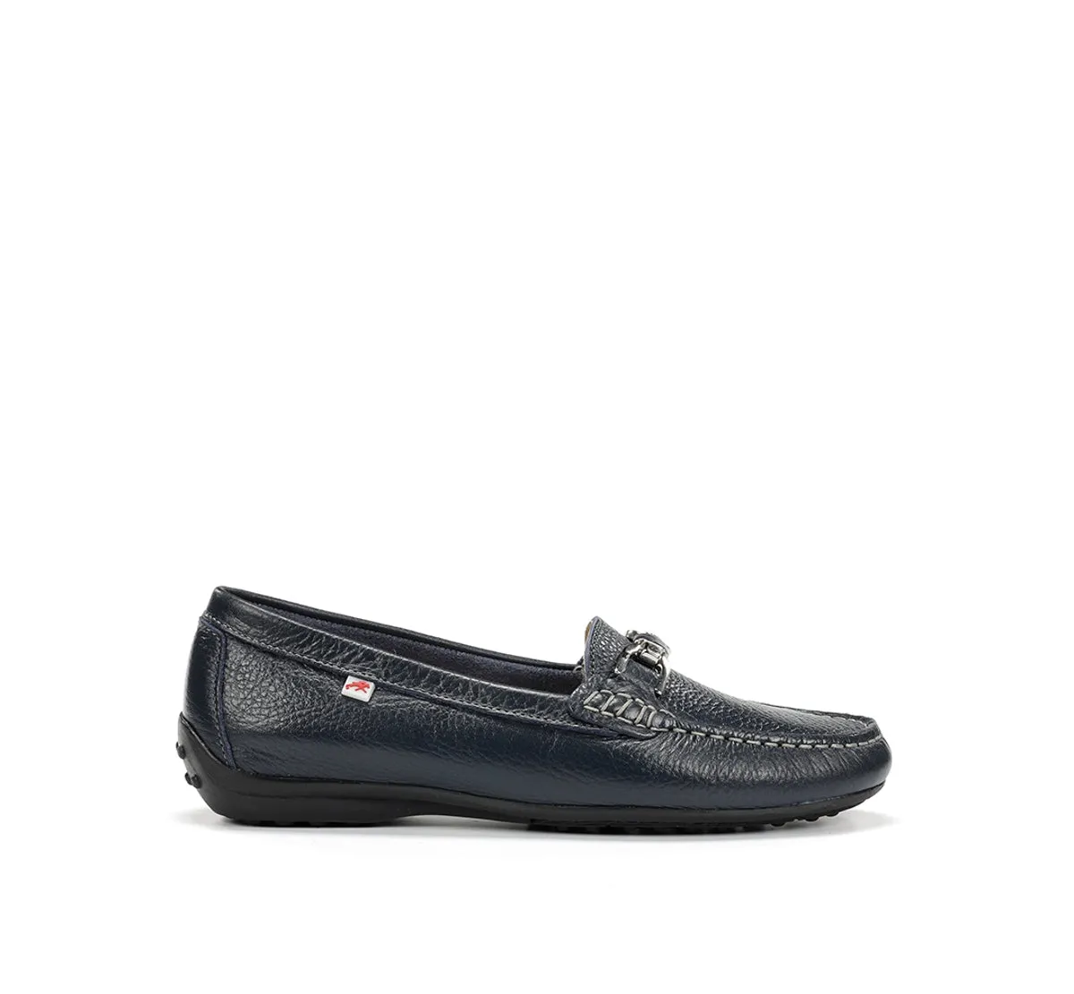 Fluchos Bruni F0804 mocassini donna blu pelle