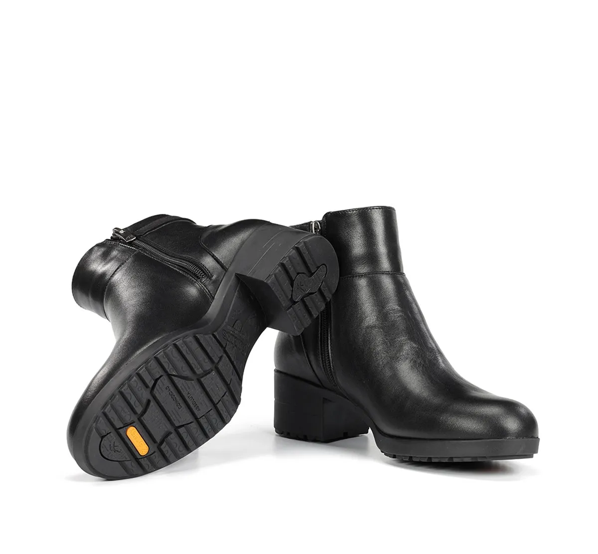 Fluchos Aliss F2240 stivaletto donna nero casual pelle