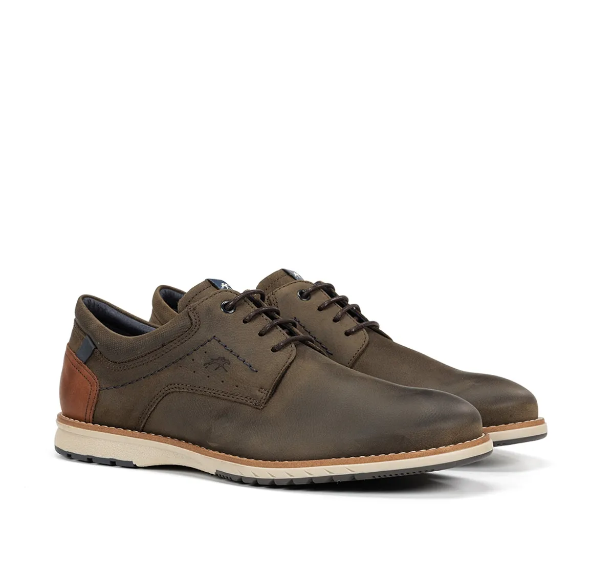 Fluchos Taylor F2091 scarpe uomo verdi flessibili
