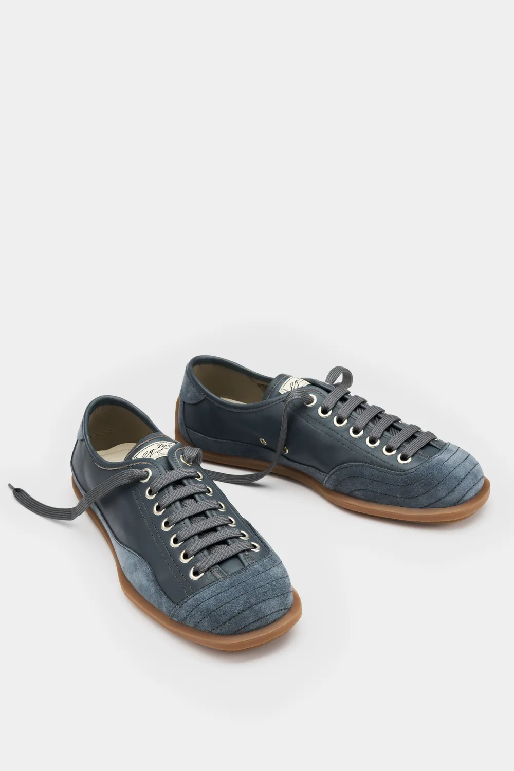 Eytys Balestra sneakers blu acciaio scamosciate
