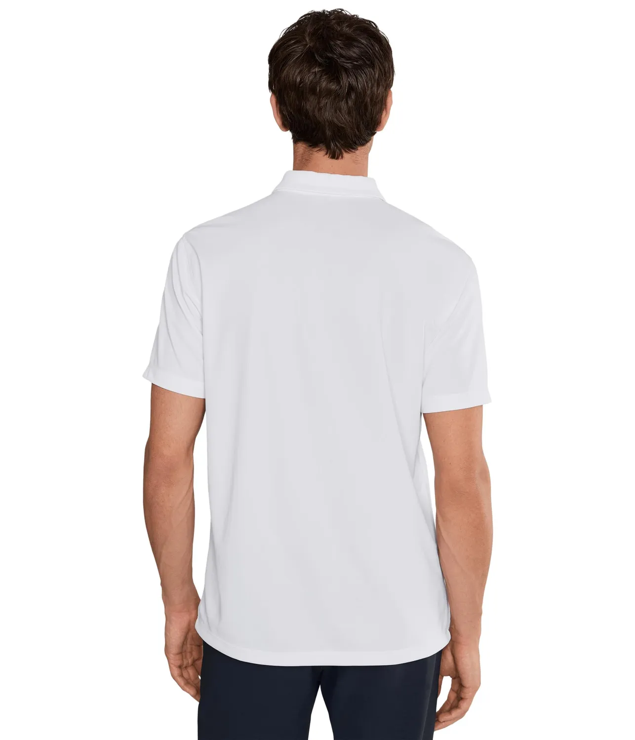 Nike Solid Polo Dri-FIT polo bianco grigio nero M traspirante