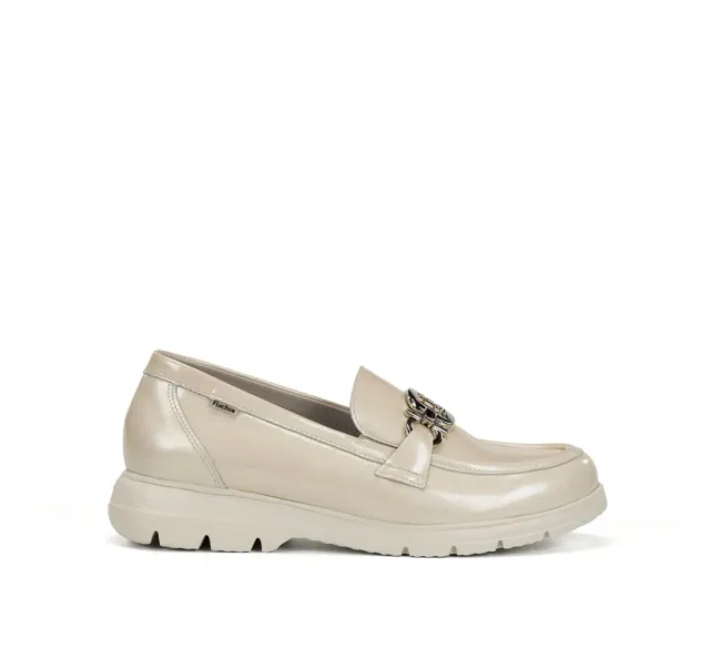 Fluchos Gladis F2282 mocassini donna taupe leggeri