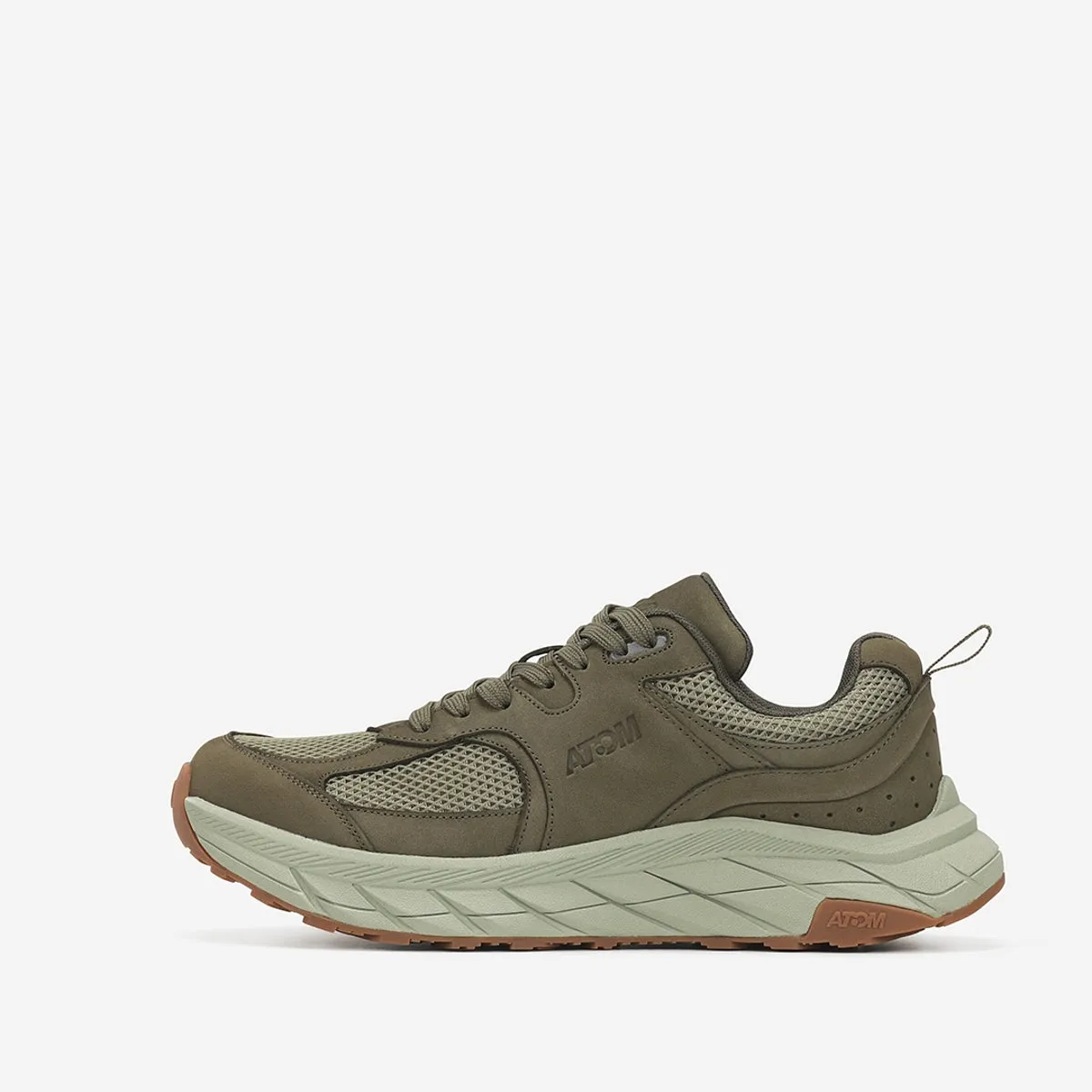 Fluchos Urban AT181 sneakers uomo verde suola alta
