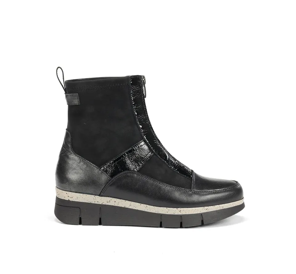 Dorking by Fluchos India D9331 Stivaletto Nero Donna