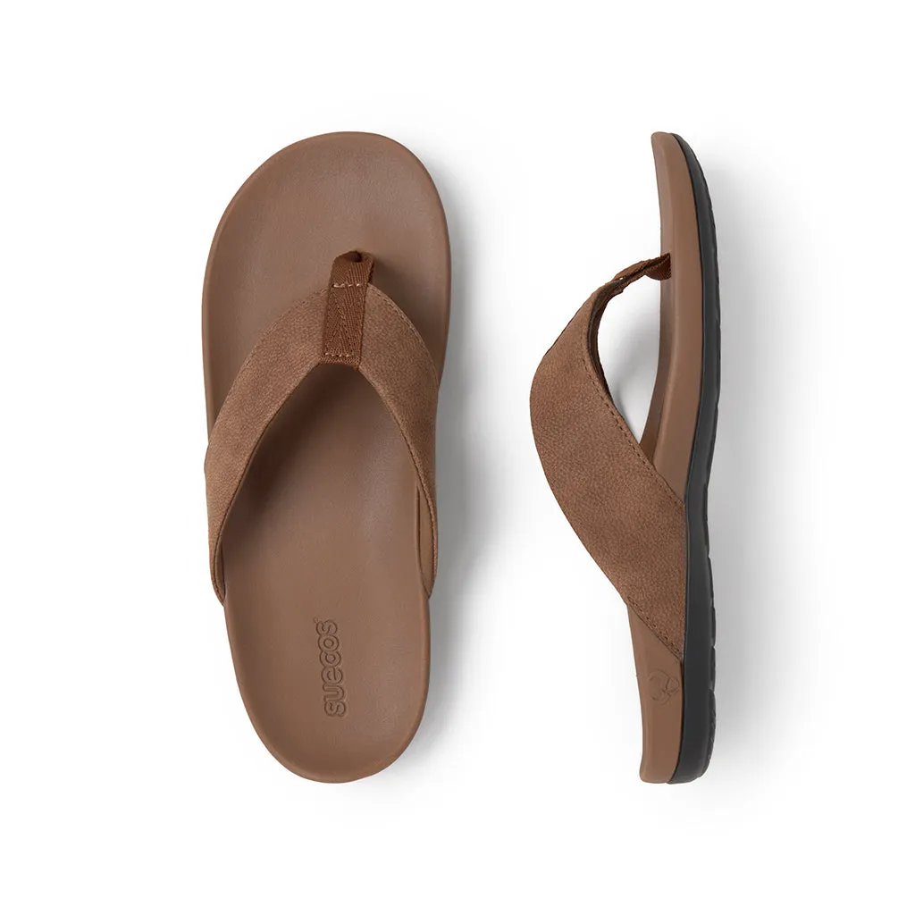 Suecos Havsand Sandali Marroni Ergonomici