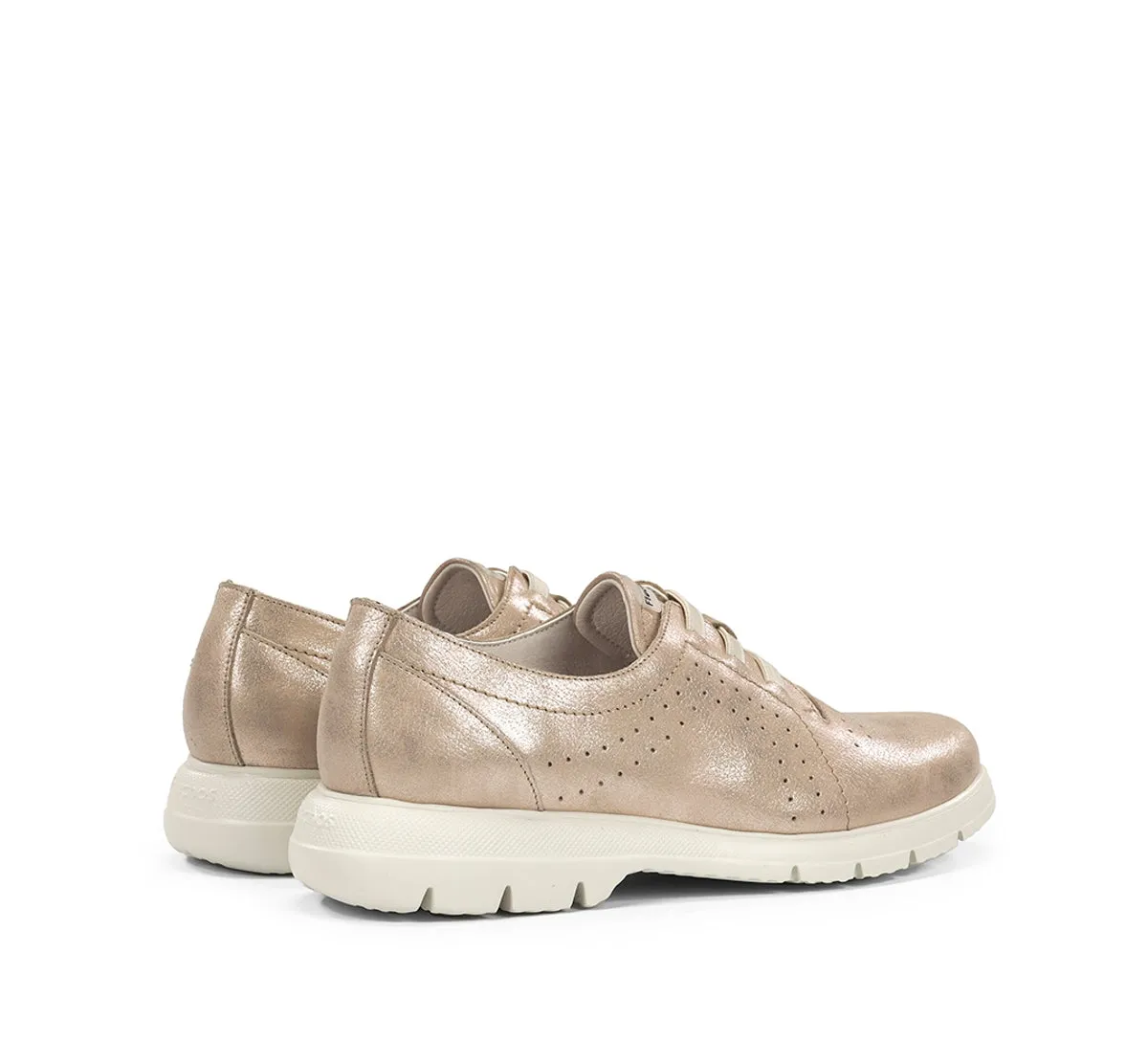 Fluchos Gladis F2202 mocassini donna oro leggeri