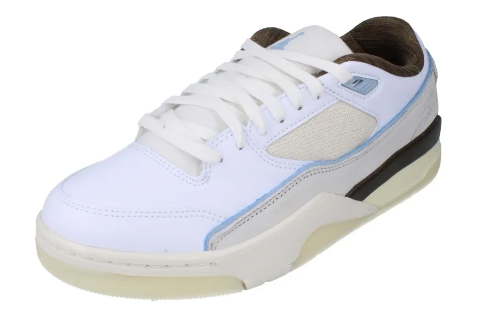 Jordan Flight Court scarpe basket uomo 42 EU bianche blu