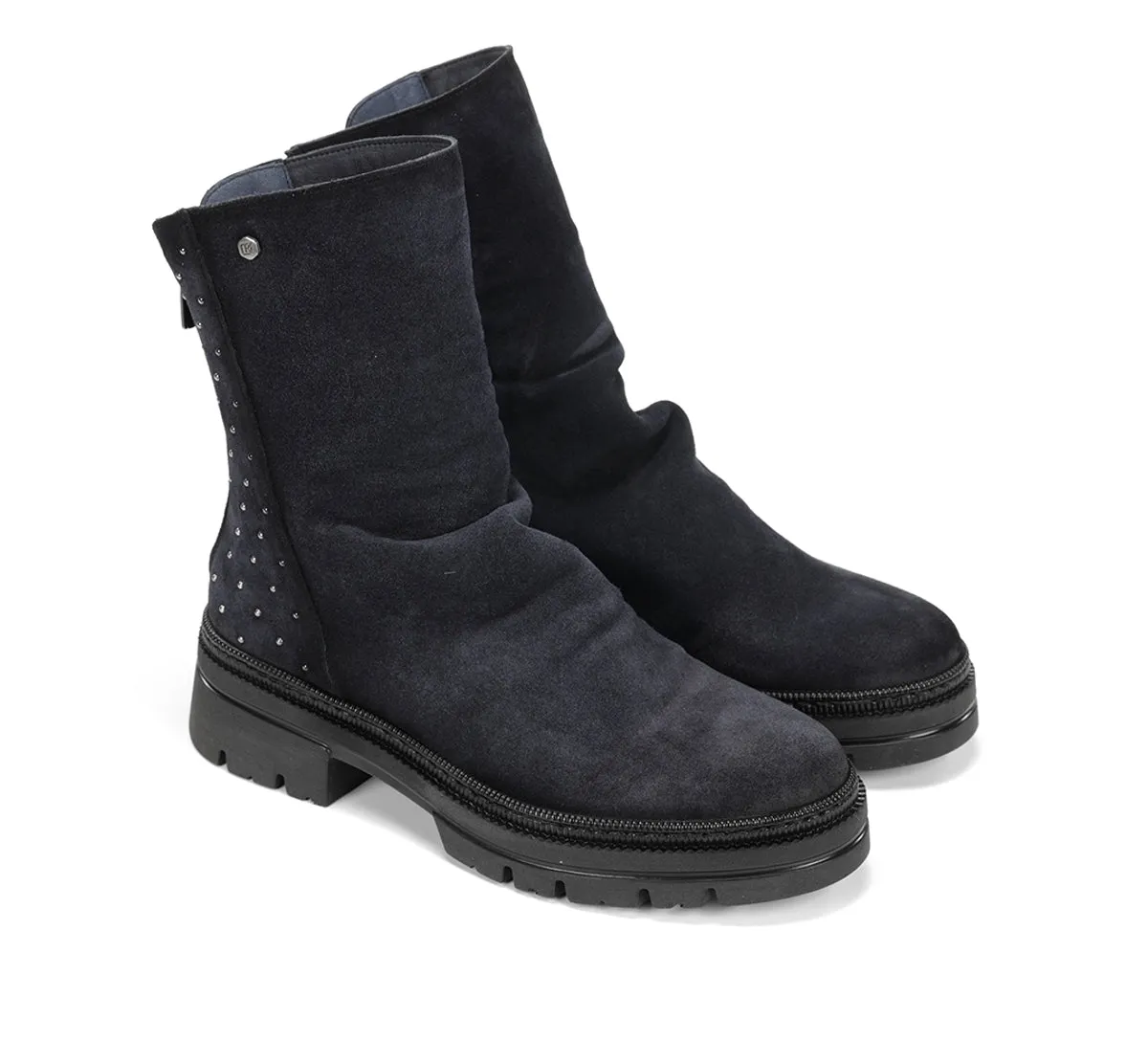 Fluchos Cosmo D9397 stivaletti donna blu suola track